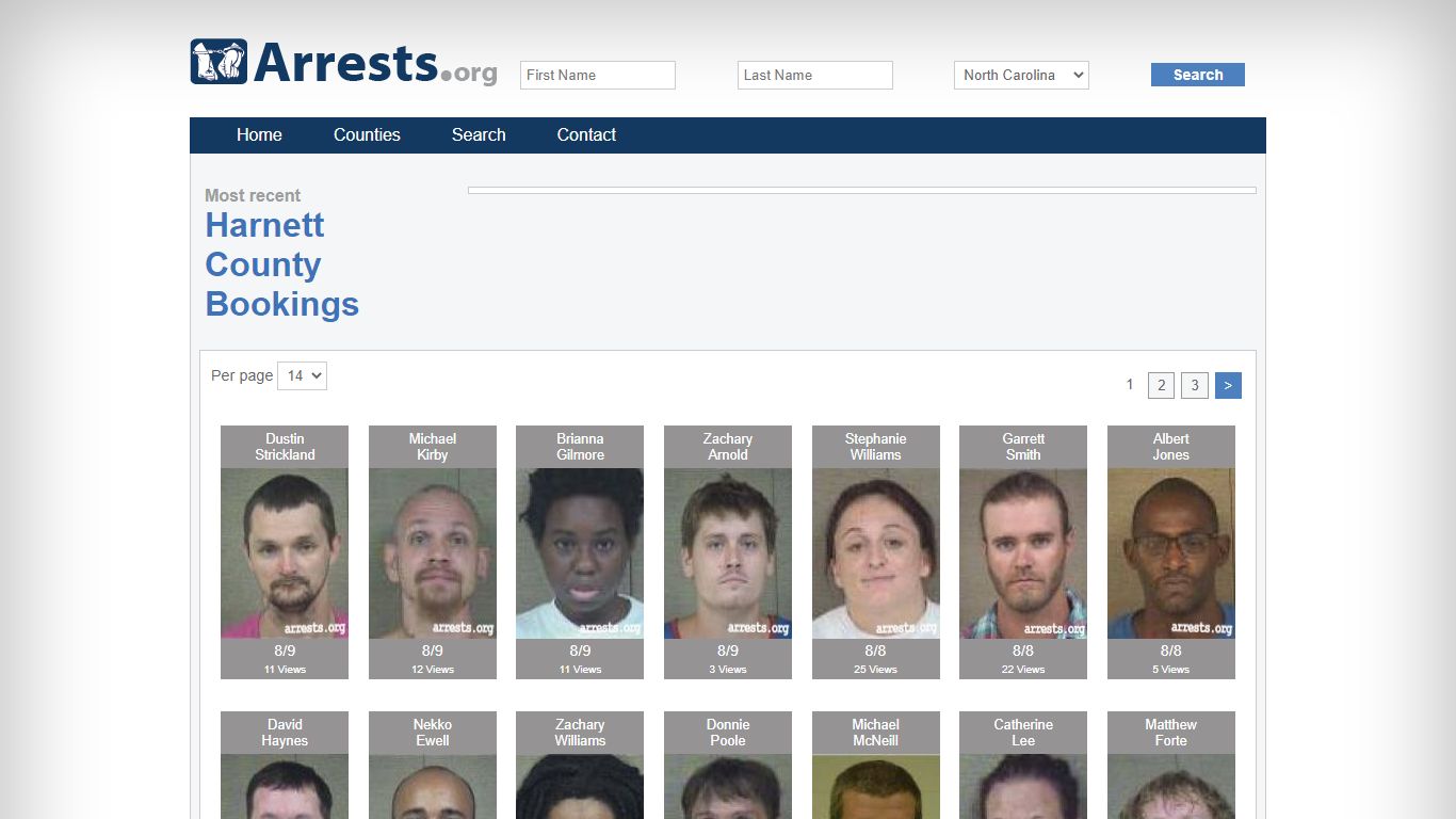 Harnett County Arrests and Inmate Search